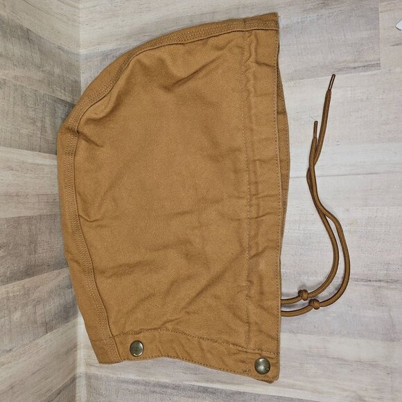 Carhartt Other - Carhartt 4 Snap Hood Duck Brown Sherpa Lined